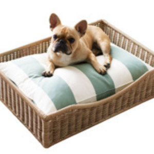 Pottery Barn Wicker Woven Pet Bed Base - 01J